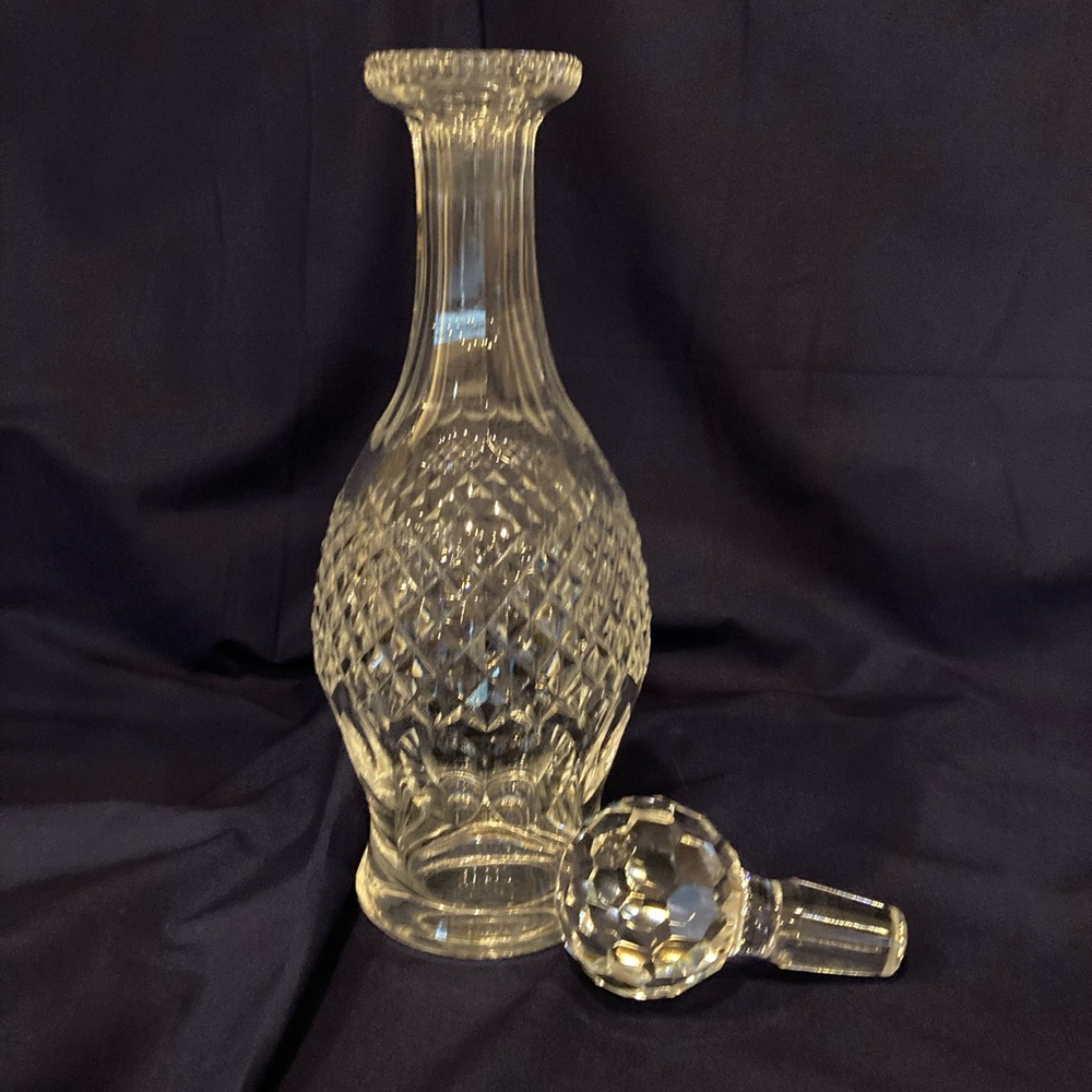 Waterford Crystal - discontinued- collectors item- Colleen Decanter Set